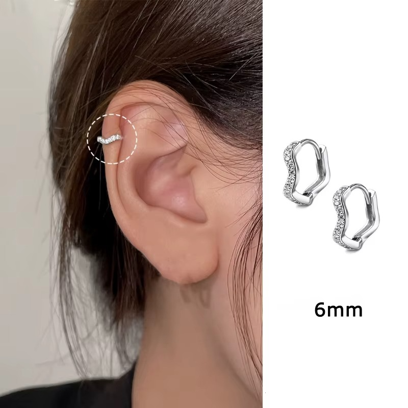Ear Cuff Wave Shine